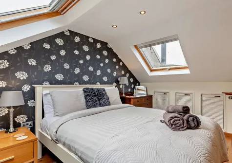 Bedroom #1 at Beachside, Porthtowan