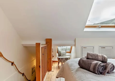 Bedroom #1 at Beachside, Porthtowan