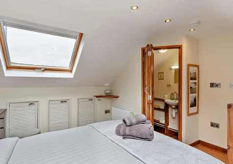 Bedroom #1 at Beachside, Porthtowan