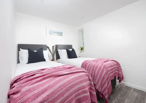 Bedroom #2 at Beachview Apartment 1, Crantock