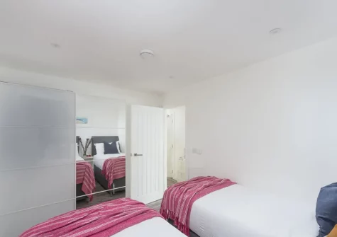 Bedroom #2 at Beachview Apartment 1, Crantock
