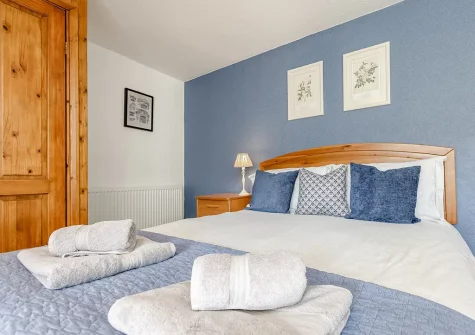Bedroom #1 at Beacon Down, Parracombe