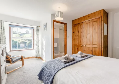 Bedroom #1 at Beacon Down, Parracombe