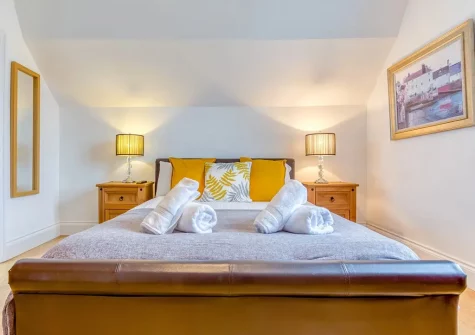 Bedroom #1 at Beacon House, Bideford