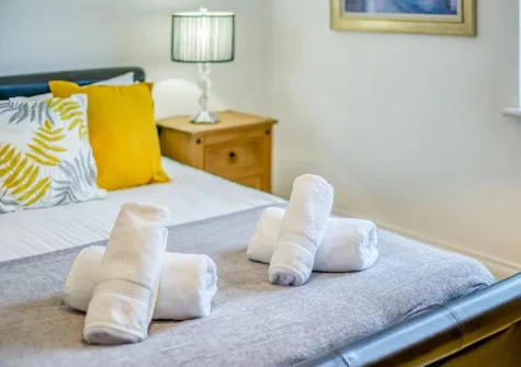 Bedroom #1 at Beacon House, Bideford