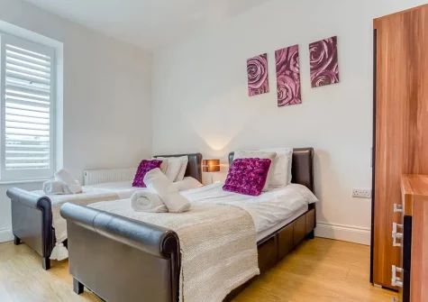 Bedroom #2 at Beacon House, Bideford