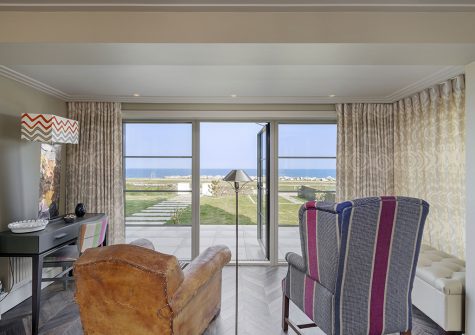 The living area at Beam Ends, Beesands