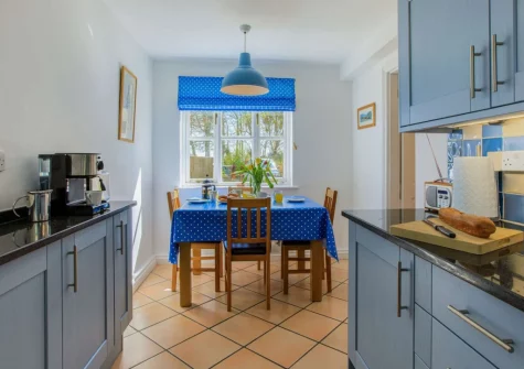 The kitchen & dining area at Beech Cottage, Rousdon