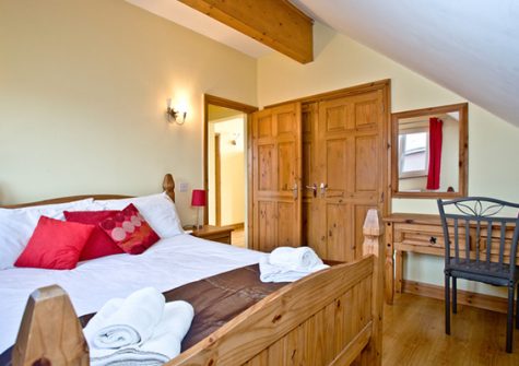 Bedroom 2 @ Beech Lodge, Retallack, St. Columb