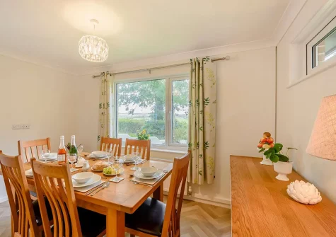 The dining area at Beechcroft, Clawton