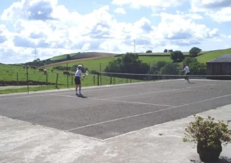 You're welcome to use the owner's tennis court when you stay at Beechleigh Cottage, Menheniot