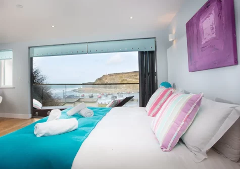 Bedroom #4 at Ben's Beach House, Portreath
