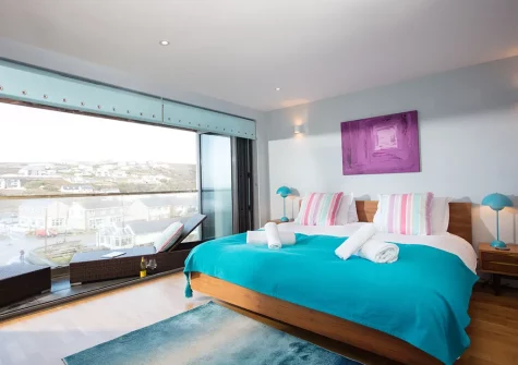 Bedroom #4 at Ben's Beach House, Portreath