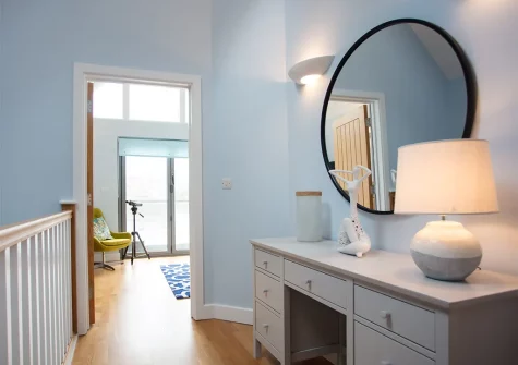 The second floor landing at Ben's Beach House, Portreath