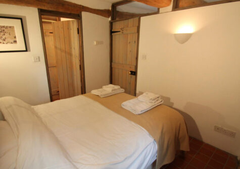 Bedroom #2 at Bentwitchen Barn Cottage, North Heasley