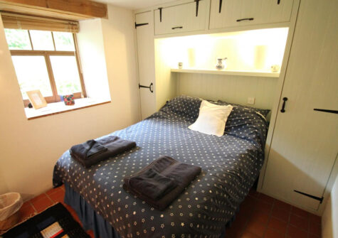 Bedroom #3 at Bentwitchen Barn Cottage, North Heasley