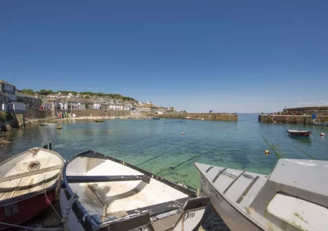 From Berakah it's just short meander to Mousehole's pretty harbour