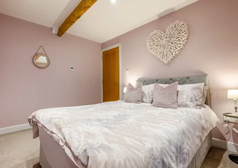 Bedroom #1 at Berea House, Polperro