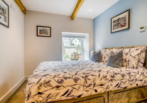 Bedroom #2 at Berea House, Polperro