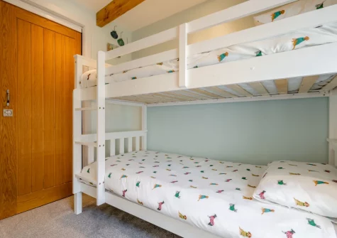 Bedroom #3 at Berea House, Polperro
