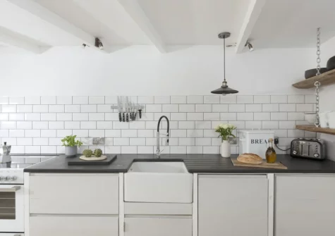 The kitchen at Berlewen, Mousehole