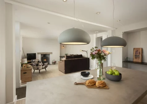 The dining area at Berlewen, Mousehole