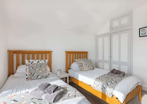 Bedroom #3 at Berries House, Bude