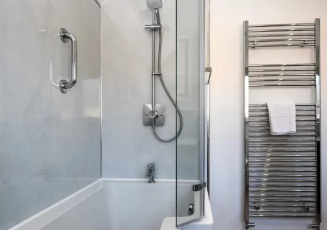 The bathroom at Berries House, Bude
