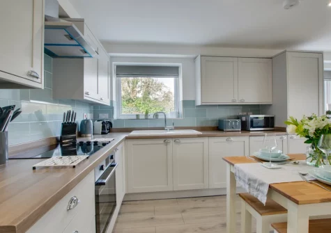 The kitchen at Bert's Place, Little Petherick