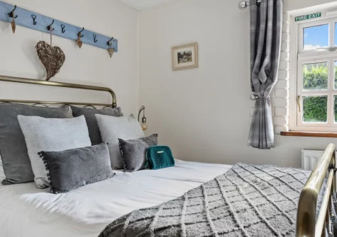 Bedroom #1 at Beryas Cottage, Buryas Bridge