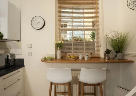 The kitchen at Bessie Ellen's Cottage, Fowey