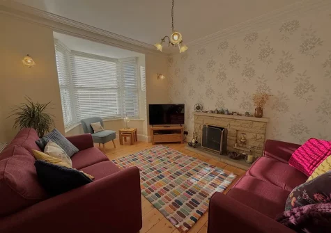 The living room at Betty's Cottage, Bishop's Tawton