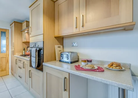 The kitchen at Betty's Cottage, Bishop's Tawton