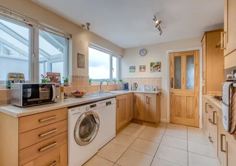 The kitchen at Betty's Cottage, Bishop's Tawton