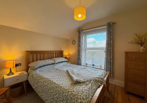 Bedroom #2 at Betty's Cottage, Bishop's Tawton