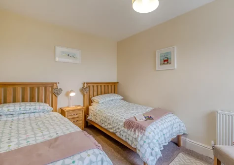 Bedroom #3 at Betty's Cottage, Bishop's Tawton