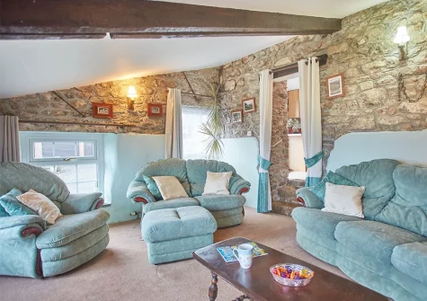 The living room at Bickle Bice, Minions