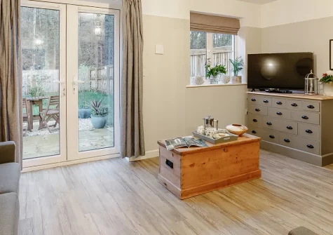 Birches, Bampton is a contemporary 2-bedroom countryside retreat with modern amenities and stylish design. Enjoy walking trails from your door, an enclosed garden with BBQ, and easy access to Exmoor National Park and North Devon's treasures.