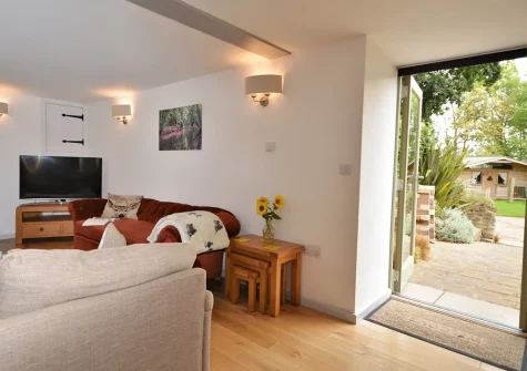 The living room at Birds Nest, Bondleigh