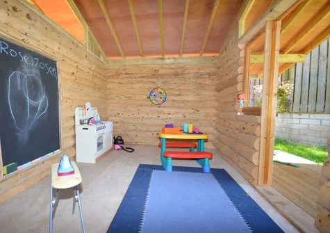 The children's playhouse at Birds Nest, Bondleigh