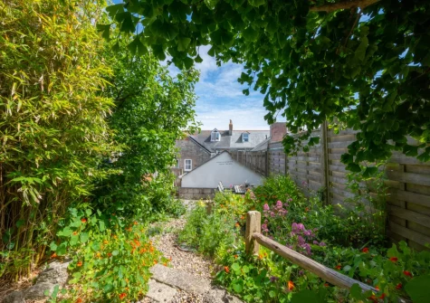 The garden at Black Rock, St Ives