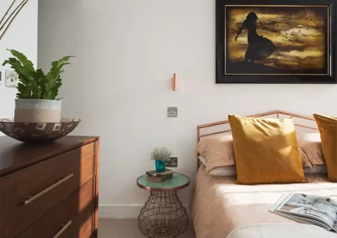 Bedroom #2 at Blue Horizon, Portloe