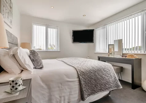 Bedroom #1 at Blue Horizons, Holywell