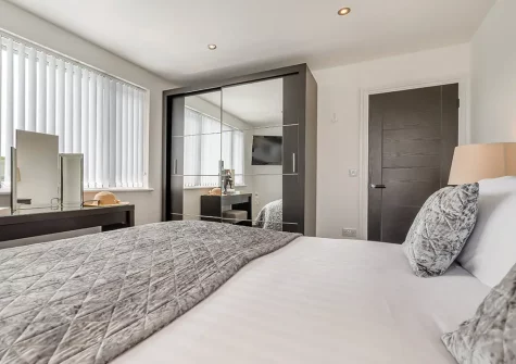 Bedroom #1 at Blue Horizons, Holywell