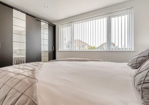 Bedroom #2 at Blue Horizons, Holywell