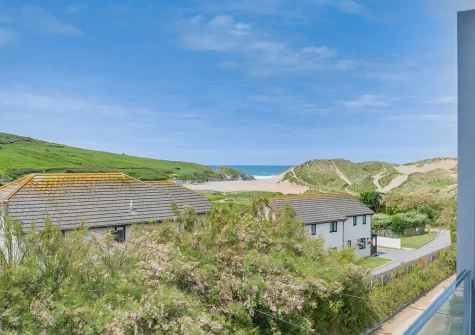 Enjoy stunning sea views when you stay at Blue Horizons, Holywell