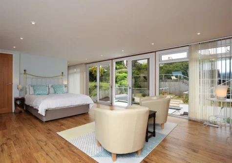 Bedroom #1 at Blue Horizons, Paignton