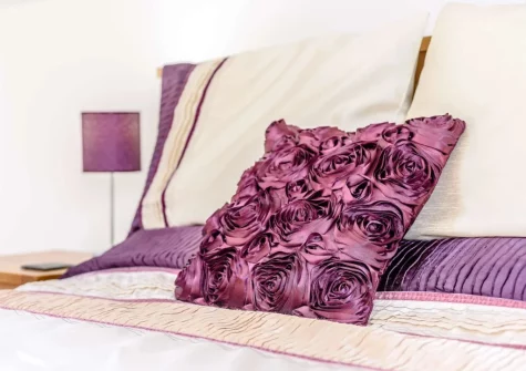 Bedroom #1 at Bluebell Barn, Alfardisworthy