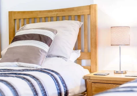 Bedroom #2 at Bluebell Barn, Alfardisworthy