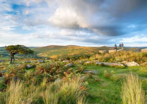 Nearby Dartmoor offers plenty of walks for all ages & abilities to enjoy this stunning & dramatic area